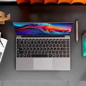 Venta al por mayor LT12 portátil gris de 14 pulgadas con diseño delgado 8GB RAM + 512GB SSD Suministro directo de fábrica OEM para equipos de oficina - Product Image 3