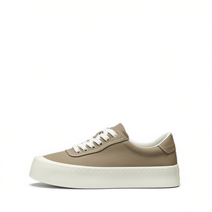 New All <b>Match</b> Casual Shoes For Men Round Toe Lace Up Fashion Trend Basketball Style Walking Shoes Solid Color Cloth Upper EVA - Product Image 1