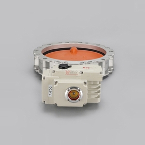 Válvula de aluminio V1fs V2fs 304 DN100-DN600 motorizada AC22V con doble o simple brida para polvo D016010003005D-02 - Product Image 1