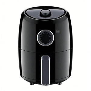 <span class=keywords><strong>Friteuse</strong></span> à air électrique ronde de 2,6 L, 1000 W, 220 V, 50 Hz, <span class=keywords><strong>friteuse</strong></span> à air sans huile pour la maison, noire - Product Image 3