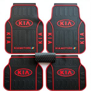 Tapis de sol de voiture universels élégants et antidérapants en TPV, durables, 18 mm d'épaisseur, ensemble complet pour la protection intérieure - Product Image 1