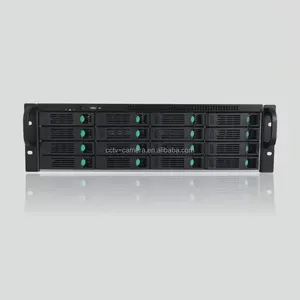 Projet de serveur NVR Grand stockage 16 SATA HDD 64 CH 4K NVR 64 canaux NVR