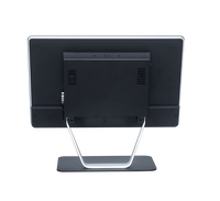 Terminal de point de vente de 15,6 pouces, support en aluminium, terminal de point de vente de bureau, matériel de caisse