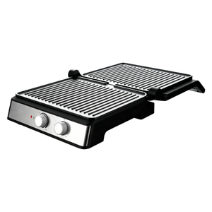 Griglia Elettrica a Contatto 2200W con Piastra Fissa, 2 Manopole, Antiaderente, Cool Touch, 180° - Offerta Speciale ° Piastra per Panini e Sandwich per Uso Domestico - Product Image 3