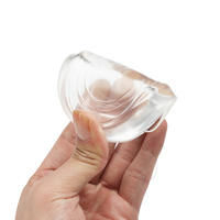 Prix promotionnel usine : Coussinet de talon en SEBS pour massage des pieds, soulagement de la douleur au pied d'oie, coussinet de soutien dorsal, blanc, taille unique pour chaussures