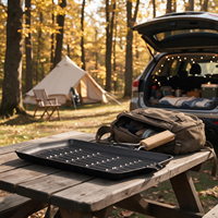 Poêle à griller en fonte 22-33 cm avec poignée en bois pliable, pré-culottée pour steak, barbecue, camping, restaurant, personnalisable OEM
