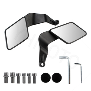 Pièces détachées moto Accessoires Carré Miroir Montage Vue Arrière Spiegel Espejo pour Kawasaki Z <span class=keywords><strong>750</strong></span>-1000 GSX <span class=keywords><strong>GSXS</strong></span> <span class=keywords><strong>750</strong></span> 950 - Product Image 2