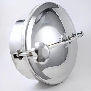 Couvercle de trappe ovale en acier inoxydable Conan 304 DN21.5 à ouverture rapide pour réservoir de stockage sanitaire - Product Image 4
