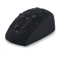 Mouse Silikon LED USB Nirkabel RF Tahan Air, Dapat Dicuci, Dapat Didesinfeksi, Sentuh & Gulir, IP68, Medis & Industri, 2.4G