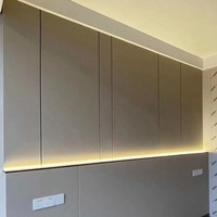 Panel Dinding Kristal Karbon Floral Modern Tahan Api untuk Eksterior Bangunan dan Penggunaan Gudang dengan Peringkat Api Kelas A