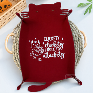 ถาดเก็บหนังรูปแมวน่ารักกล่องลูกเต๋าใส่เหรียญกล่องเครื่องประดับตั้งโต๊ะถาดเก็บกุญแจเครื่องแต่งหน้าแบบ DIY กล่องเก็บของในครัวเรือน - Product Image 2