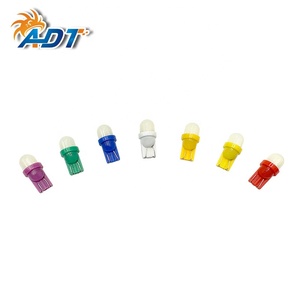 ไฟแฟลชแบบ ADT ความเร็วช้า 4 วินาที 2 หลอด LED 2835 SMD พร้อมฝาครอบแบบฝ้าขนาดเส้นผ่านศูนย์กลาง 10 มม. # 44 # หลอดไฟ LED สำหรับเครื่องพินบอล 47 BA9S 6.3V AC - Product Image 3