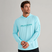 Camiseta de Pesca y Actividades al Aire Libre de Primera Calidad, Protección Solar UPF 50, Elástica en 4 Direcciones, Antiolor, Costuras Planas, Manga Larga