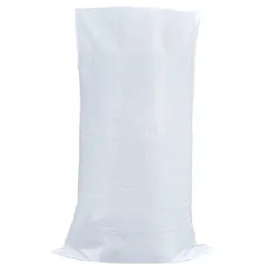 Custom China Polypropylene Empty Rice Grain Sack Polybag PP Woven 50Kg Flour Bag