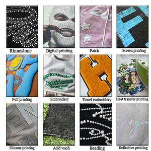 Vestes en jacquard tissé doublées <span class=keywords><strong>de</strong></span> satin d'hiver personnalisées pour hommes, streetwear, anime, basketball, fermeture éclair, surdimensionnées, vestes pour hommes - Product Image 6