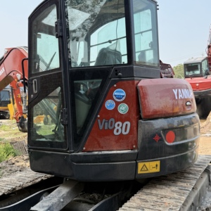 ซัพพลายเออร์ YANMAR VIO80 รถขุดตีนตะขาบ 8 ตัน ทนทาน ผลิตในญี่ปุ่น YANMAR VIO80 รถขุดยันมาร์มือสอง - Product Image 5