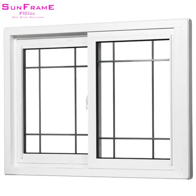 Soundproof insulated glass window frameless aluminum interior noiseless sliding window