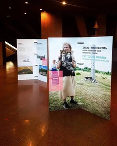 Sóng bảng quảng cáo với khung hình dạng cho triển lãm trong nhà hiển thị đứng văn hóa tường và nền hiển thị - Product Image 5