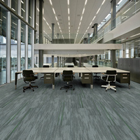 Fabricants de tapis Carreaux de tapis de bureau modernes personnalisés 50x50 pour carreau de moquette en céramique