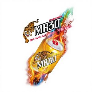 Jugo de Frutas Bajo en Carbohidratos Premium MR 30, Agua con Sabor Natural, Estilo Fruta Deshidratada, 250ml*24 Latas, Empaquetado para Exportación - Product Image 1