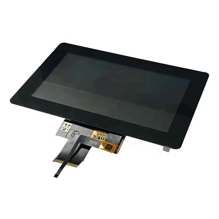 แผงควบคุมหน้าจอ TFT ขนาด7นิ้วความละเอียด800*480แผงควบคุมระบบสัมผัสสำหรับจอแสดงผล LCD กลางแจ้งอุปกรณ์มือถือ