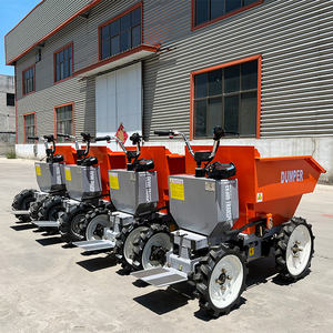 La charge nominale est de 500kg brouette de site brouette électrique à quatre roues brouette de jardin Mini batterie Dumper - Product Image 5