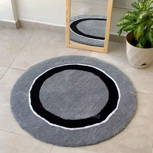 Tapis et moquettes ronds personnalisés tuftés à la main <span class=keywords><strong>3D</strong></span> Custom Mini <span class=keywords><strong>GTA</strong></span> Carpet Design CD Logo Tuft Rug - Product Image 3