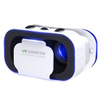 Casque VR Shinecon Cinqième Génération avec Filtre Polarisant et Lunettes 3D – Écouteurs VR Portables – Vente en Gros Transfrontalière 300