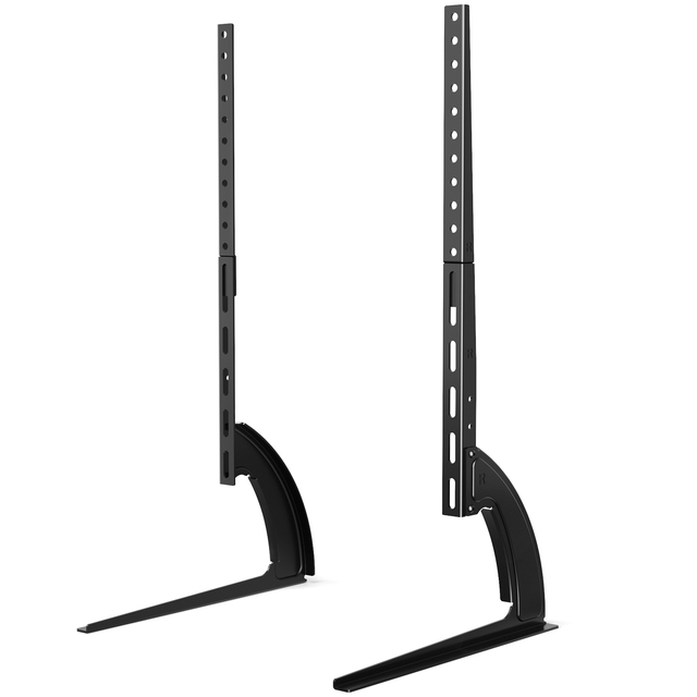 UT3001 TV Mount Universal Height Adjustable Tabletop TV Brackets Stand Base TV Support Legs Office Home Desktop Riser for 27-65