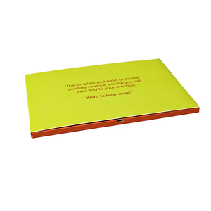 Operación segura Caja de video personalizada Invitación de LCD Regalo Folleto Tarjeta gráfica Folleto Reproductor Tarjeta de felicitación - Product Image 4