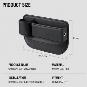 Foldable Car Seat Back Organizer Storage Box with Cup Holder <strong>Auto</strong> Console Pocket-Car Accessories - Product Image 5
