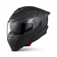 Casque de moto personnalisable en ABS, modulaire, rabattable, intégral, homologué DOT, équipement de sécurité pour la conduite et la course