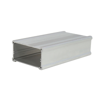 Boîtier en aluminium anodisé 53.4*27.5mm Boîtiers d'instruments électroniques en métal Boîtier PCB Boîte de jonction