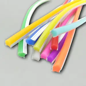 6*9Mm Neon Flex Strip Shell Snijtafel Separent Siliconen Flex Led Neon Split Tubes Cover 12V Flexibele Strip Lights