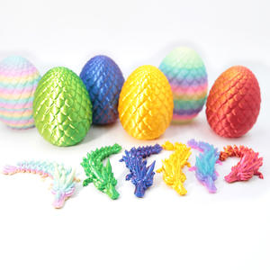 Juguete <span class=keywords><strong>de</strong></span> Dragón Chino <span class=keywords><strong>de</strong></span> Cristal Impreso en 3D, Huevo <span class=keywords><strong>de</strong></span> Dragón, Adorno, Escala 1/12, Tema <span class=keywords><strong>de</strong></span> Películas y Televisión, Juguete para Niños Mayores <span class=keywords><strong>de</strong></span> 12 Años - Product Image 4