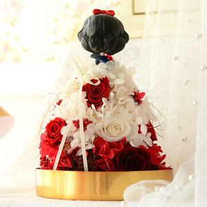 Dôme en verre blanc neige pour <span class=keywords><strong>la</strong></span> fête des mères Noël Nouvel An chinois Fête des pères - Product Image 6