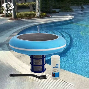 Limpiador de Piscinas Solar Ecológico Water Crown, Reduce el Cloro, Mantiene el Agua Limpia y Segura con un Diseño de Cuerpo de Plástico Duradero - Product Image 2