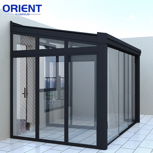 <span class=keywords><strong>Serre</strong></span> de jardin en verre à structure en <span class=keywords><strong>aluminium</strong></span>, <span class=keywords><strong>serre</strong></span> avec toit en <span class=keywords><strong>polycarbonate</strong></span>, morden, vente directe d'usine - Product Image 2