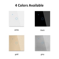 Interruptor de caldera inteligente Tuya WiFi 40A Panel táctil compatible con Alexa Homekit interruptor de calentador de agua para Hotel Home UK/EU estándar