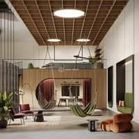Layanan Desain Interior Kantor Lengkap Satu Atap, Rendering 3D Max, Layanan Desain Interior Kantor dengan Furnitur