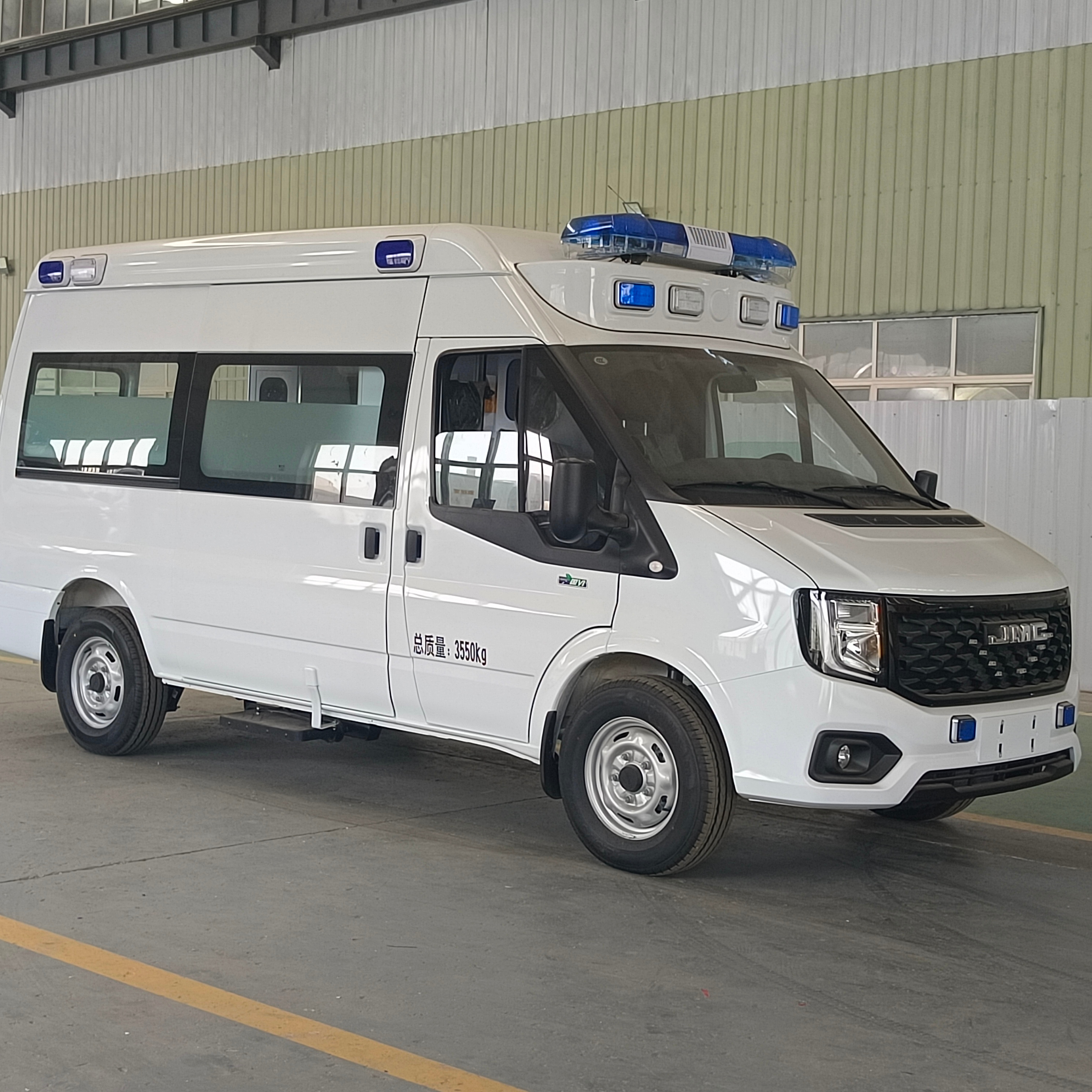 Лучшие продажи скорой помощи JMC Высокая крыша аварийного автомобиля