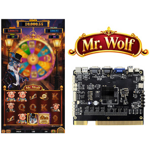 Placa PCB HET para Máquina de Juego de Habilidad Mr. Wolf, Precio de Fábrica QIQU, para Máquina de Juego Operada con Monedas - Product Image 1