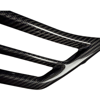 Cadre d'aération en fibre de carbone des deux côtés de la console centrale Accessoires intérieurs automobiles Garniture décorative pour BMW Série 3 G20 G28 2025
