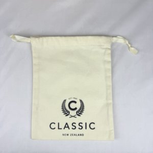 Sac à poussière en coton biologique biodégradable écologique, design personnalisé, autocollants artisanaux, certifié GOTS, pour cadeaux, bougies, cadres photo - Product Image 4