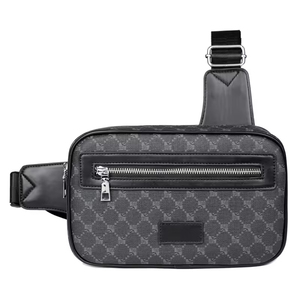 <span class=keywords><strong>Sac</strong></span> de poitrine <span class=keywords><strong>pour</strong></span> <span class=keywords><strong>homme</strong></span> en PU, grande capacité, style <span class=keywords><strong>luxe</strong></span> léger, décontracté et tendance, en stock usine, avec fermeture éclair en PVC - Product Image 4