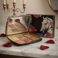 Palette de maquillage pour les yeux à haute pigmentation, 6 couleurs, multi-textures, imperméable, mat, pour tous les jours, les soirées et les voyages