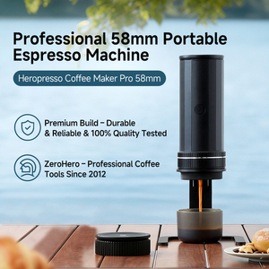 ZeroHero KFJ-4B Heropresso <span class=keywords><strong>Pro</strong></span> Selbsterhitzende Kaffeemaschine für <span class=keywords><strong>Espresso</strong></span>, Tragbar - Product Image 2