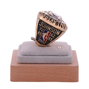 حلقة تذكارية كلاسيكية جديدة وعصرية أمريكية تحظى بشعبية كبيرة من الحنين إلى العالم من أجل كرة السلة - Product Image 6