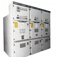 Armoire de distribution électrique industrielle extérieure durable OEM KYN28 12kV haute tension, panneau de commutation au sol métallique pour distribution d'énergie