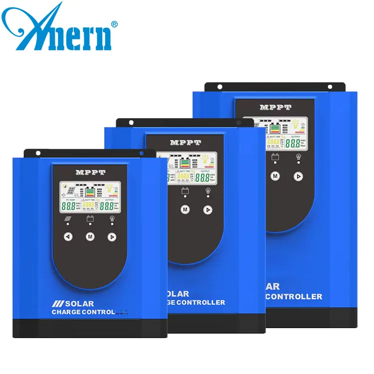 Anern 48v-100a-solar-charge-controller 1kw 5kw ไฮบริดปิดตารางควบคุมการประจุพลังงานแสงอาทิตย์